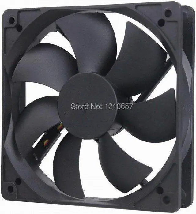 Alt view image 6 of 6 - 2PCS lot Hydraulic 120mm x 25mm 12cm 4 Pin 12V PWM FG Cooling Fan for Computer CPU Cooler