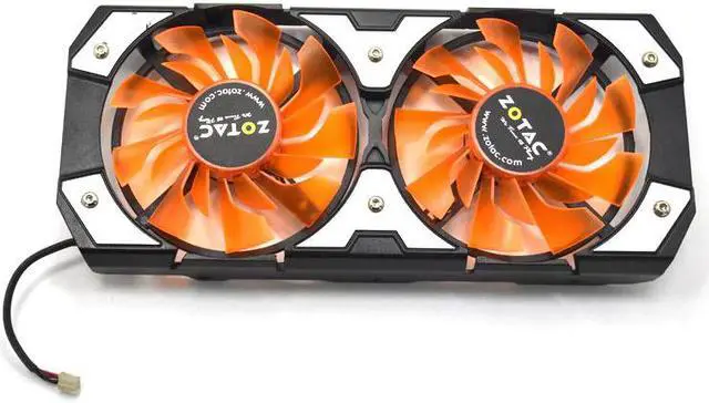 Alt view image 2 of 6 - Cooler Fan Replace For ZOTAC GTX 750 Ti GTX750/GTX750TI JetStream MS 9015E GY Graphics Card Cooling Fan