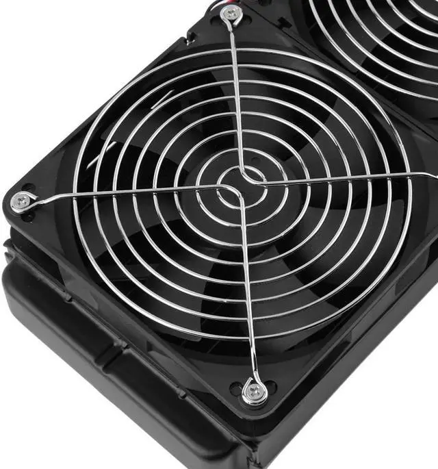 Alt view image 5 of 6 - Aluminum 240mm Water Cooling cooled Row Heat Exchanger Radiator Fan for CPU PC Wholesale