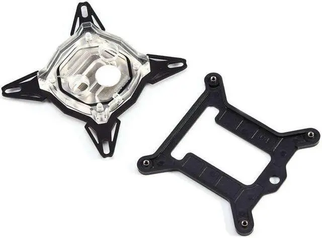 Alt view image 3 of 6 - Universal 0.3Mm Mini Computer Cpu Cooling Water Block Cooler Kit Red Copper Base For Intel Without The Quick Twist Joint