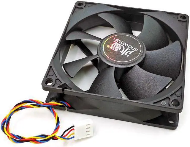 Alt view image 3 of 6 - 90mm 4 Pin PWM Fan 92mm Computer Case Fan Silent 9CM CPU Cooling Fan Quiet PC Cooler Fan Case Fan DC12V Adjust Fan Speed
