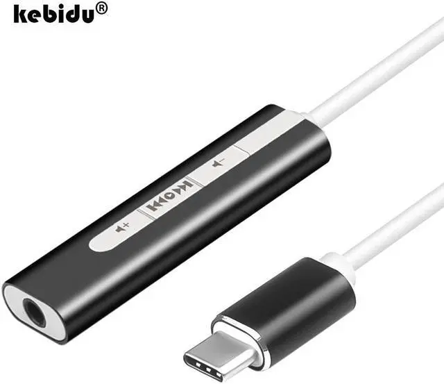 Alt view image 2 of 6 - Type C External Sound Card 2 IN 1 3.5mm USB Audio Interface Microphone Headphone Adapter for PC Laptop USB Sound Card
