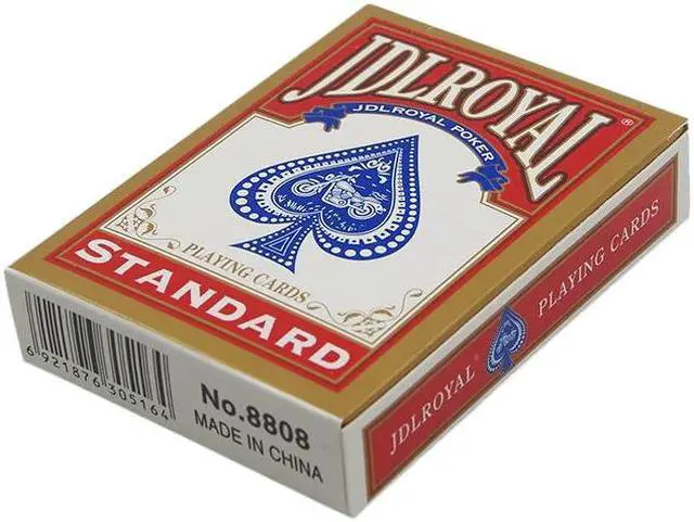 Alt view image 4 of 6 - Newest Jdlroyal Poker Red/Blue Regular Playing Cards Standard Sealed Decks Magic Tricks Poker Playing Cards Magice Tricks GYH