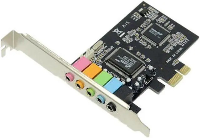 Alt view image 3 of 6 - PCI Express 5.1 6 Channel Stereo Soundcard Connector PCIe Sound Card for Desktop Computer Internal Sound Card