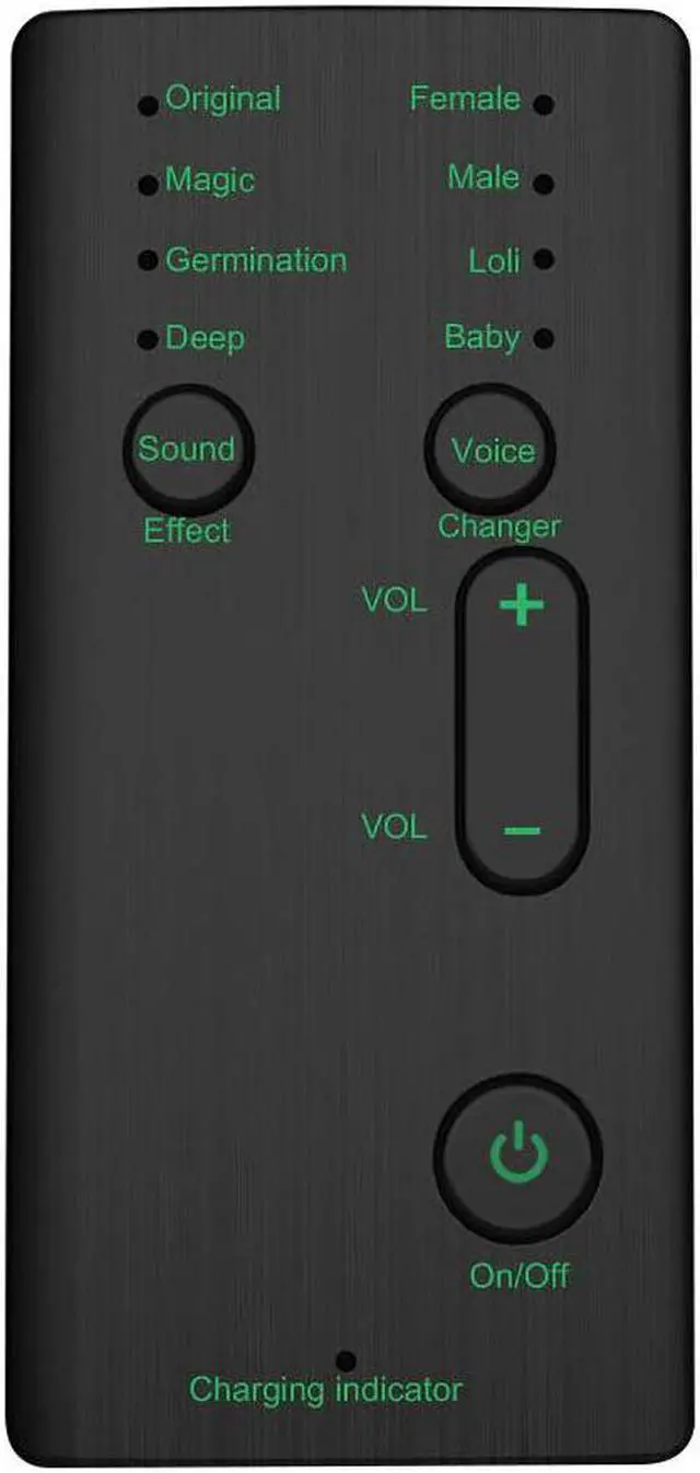Alt view image 5 of 6 - Mobile Phone Voice Changer Portable Sound Card Anchor Live Karaoke Game Voice Changer Shout Mike Tool Microphone Voice Alter