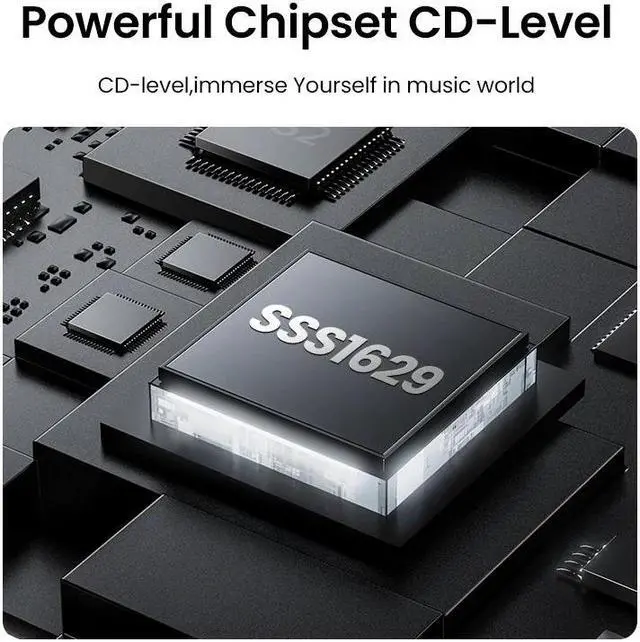 Alt view image 6 of 6 - Sound Card USB Audio Interface External 3.5mm Microphone Audio Adapter Soundcard for PC PS5 4 Headphone USB Sound Adapter