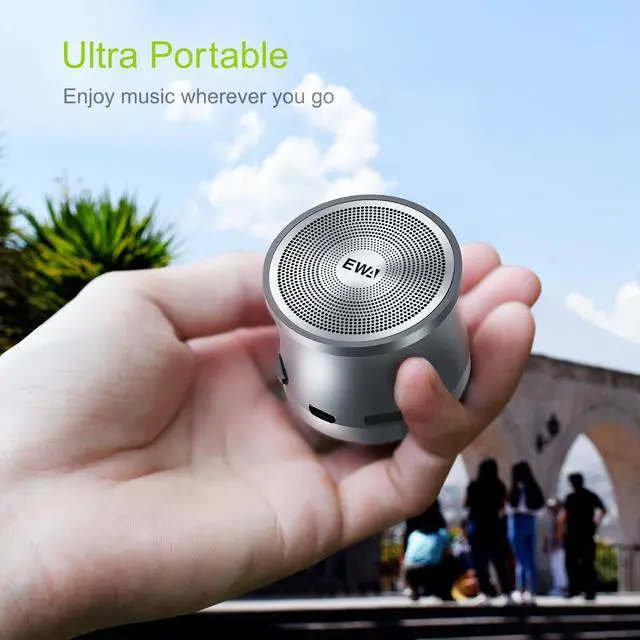 Alt view image 5 of 6 - EWA A109Mini Wireless Bluetooth Speaker Big Sound & Bass for Phone/Laptop/Pad Support MicroSD Card Portable Loud Speakers 5.0