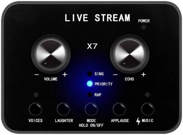 Alt view image 5 of 6 - External Sound Card Headset Microphone Smartphone Webcast Personal Entertainment Live Broadcast Voice Changer for Mobile