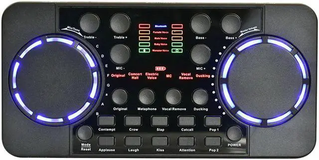 Alt view image 2 of 6 - Singing Recording Gaming Bluetooth 4.0 For Phone Computer Voice Changer Sound Card Portable Live Broadcast Accessories External