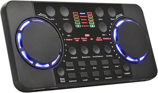 Alt view image 5 of 6 - Singing Recording Gaming Bluetooth 4.0 For Phone Computer Voice Changer Sound Card Portable Live Broadcast Accessories External