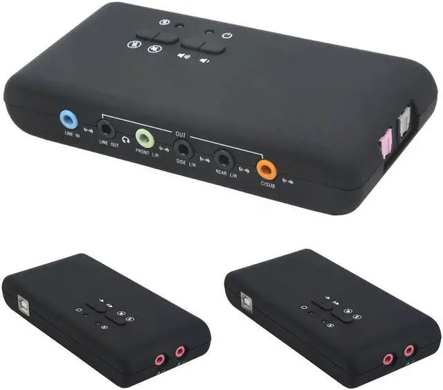 Main image of Audio External 3D Interface Sound Card Surround Sound Stereo USB Recording Dynamic Digital Playback 7.1 Channel Optical Fiber