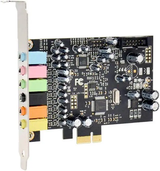 Alt view image 3 of 6 - PCI-E HD Audio 7.1 Channel Built-in 7.1CH Electronic Equipment High-Fidelity Sound Card for PC