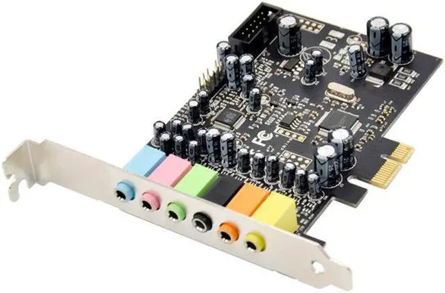Alt view image 2 of 6 - PCI-E HD Audio 7.1 Channel Built-in 7.1CH Electronic Equipment High-Fidelity Sound Card for PC
