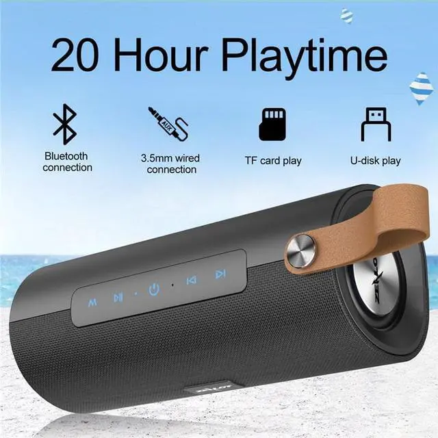 Alt view image 3 of 6 - ZEALOT S30 Wireless Bluetooth Speaker HIFI Portable Speakers Stereo Bass Sound Box Support TF Card,TWS,AUX,USB Flash Drive