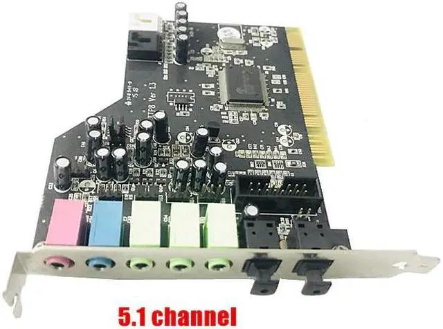 Alt view image 3 of 4 - High Quality Sound Card Terratec AUREON 5.1 SUN PCI built in Sound Card Fiber Input and Output and Microphone input