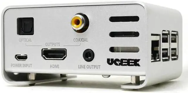 Alt view image 4 of 5 - AOIDE HIFI Digi Pro Digital Sound Card for Raspberry Pi 4B/3B+/3B/2B|Two Oscillators|I2S SPDIF Optical Fiber|44.1&48kHz|