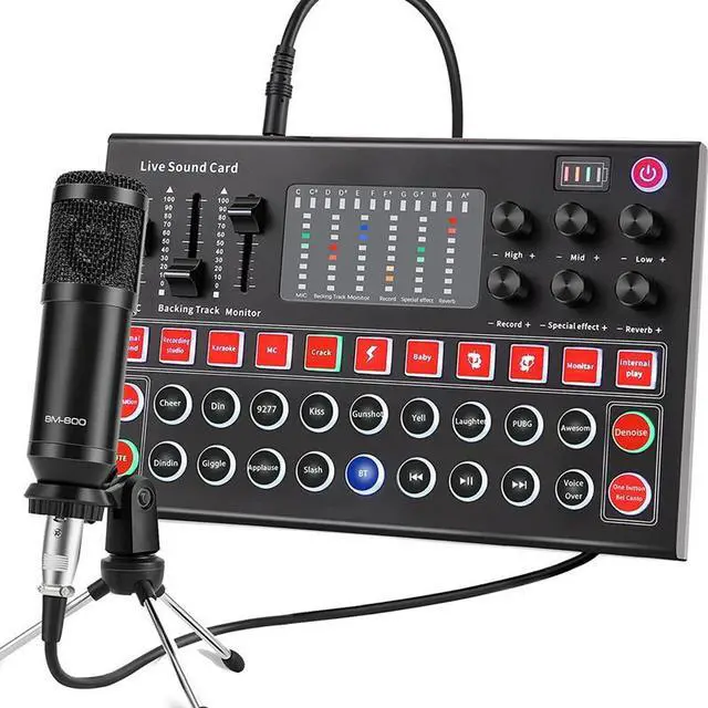 Main image of USB 2.0 5.1 Channel External Audio Sound Card Mic Record Speaker Audio Adapter Headphone Jack