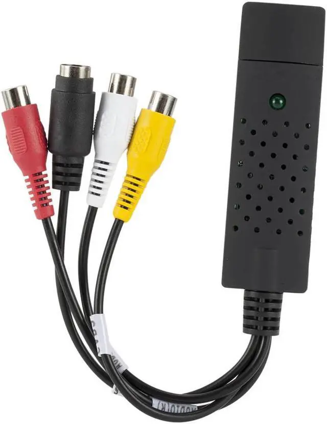 Alt view image 6 of 6 - USB 2.0 Video Converter Audio Capture Card VHS to Digital Converter VHS Box VHS VCR TV to Digital Converter Support Win 7/8/10