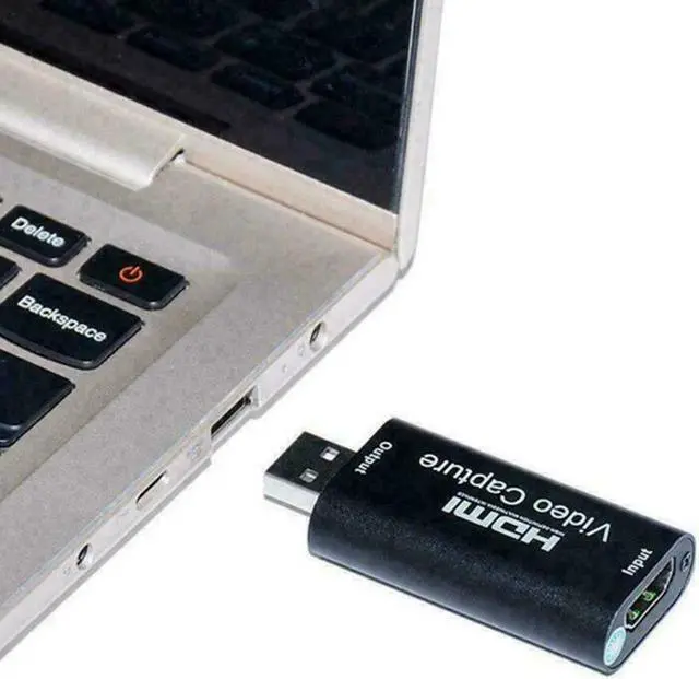 Alt view image 2 of 6 - 4K USB Video Capture Card USB 2.0 HDMI Video Grabber Record Box for PS4 Game DVD Camcorder HD Camera Recording Live Streaming