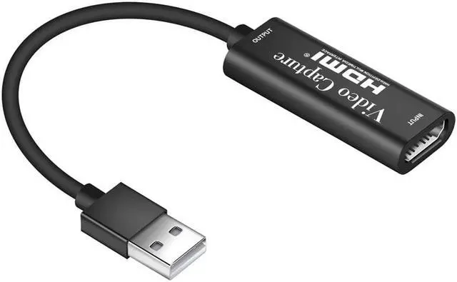 Alt view image 2 of 6 - Video Capture Card Lightweight Portable HD-MI Live Video Recorder USB2.0 Game Capture Card for Laptop PS4 Live Streaming