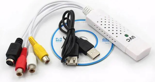 Alt view image 6 of 6 - USB 2.0 Easy Cap Video TV DVD VHS DVR Capture Card Easier Cap USB Video Capture Device Support Win10 Capture Card