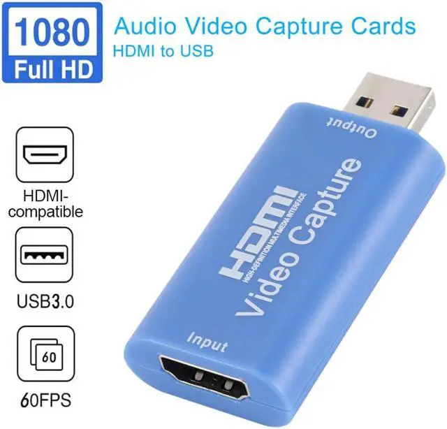 Main image of 4K Video Capture Card USB2.0 HDMI-compatible Video Grabber Record Box for PS4 Game DVD Camcorder Camera Recording