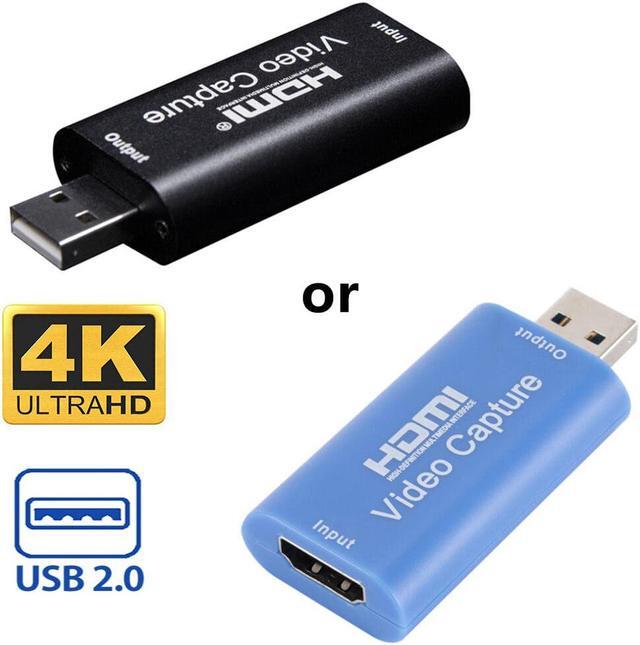 Main image of 4K 1080P USB 2.0 Video Capture Card HDMI-compatible Mini Video Card for PS4 Switch Game Live Streaming DVD HD Camera Recording