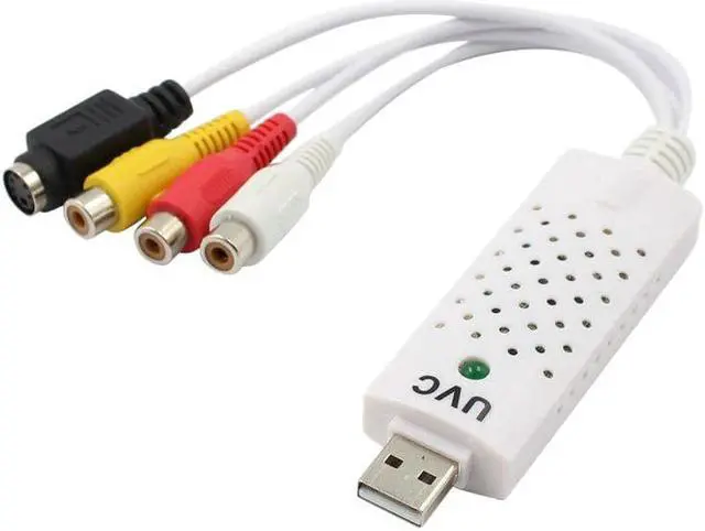 Main image of Easycap USB Audio Video Capture Card Vhs to Dvd Tv Tuner Converer Adapter for Win7 8 Xp Vista Plug and Play