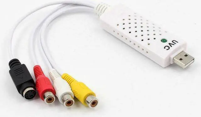 Alt view image 5 of 6 - Easycap USB Audio Video Capture Card Vhs to Dvd Tv Tuner Converer Adapter for Win7 8 Xp Vista Plug and Play
