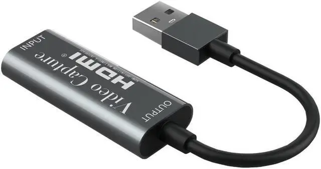 Alt view image 4 of 6 - Portable USB 2.0 Audio Video Capture Card HDMI to USB 2.0 1080P Mini Capture Card For Live Broadcasts Video Recording