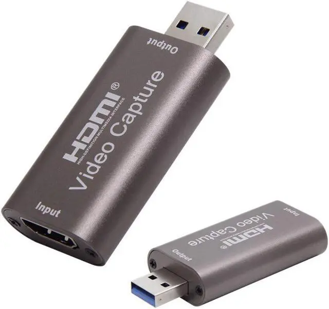 Alt view image 5 of 6 - Portable USB 3.0 Game Capture Card 1080P HDMI-compatible video Reliable streaming Adapter For Live Broadcasts Video Record