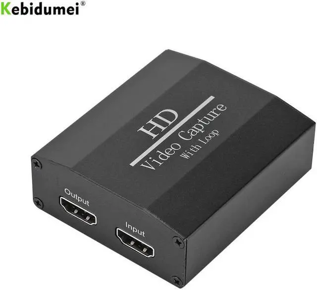 Main image of HD 1080P 4K Mini Video Capture Card USB 2.0 Video Capture Board Game Record For Live Streaming Video Recording
