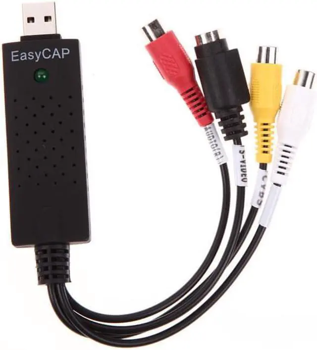 Alt view image 5 of 6 - Easycap USB 2.0 Video Capture TV DVD VHS Video DVR Capture Adapter Card with Audio Support Win7 for Computer/CCTV Camera