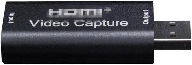 Alt view image 2 of 6 - Mini Video Capture Card USB 2.0 HDMI-compatible Video Grabber Record Box for PS4 Game DVD Camcorder HD Camera Recording Live