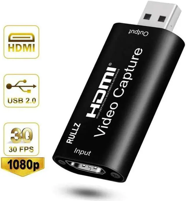 Main image of 1080P USB 3.0 2.0 Video Capture Card HDMI Video Grabber Record Box for PS4 XBOX PC Game Live Streaming DVD HD Camera Recording