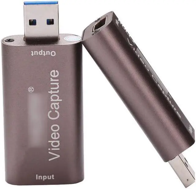 Main image of 4K Video Capture Card USB 3.0 2.0 HDMI-compatible Video Grabber Box for PS4 Game Camcorder Camera Record Live Streaming Game
