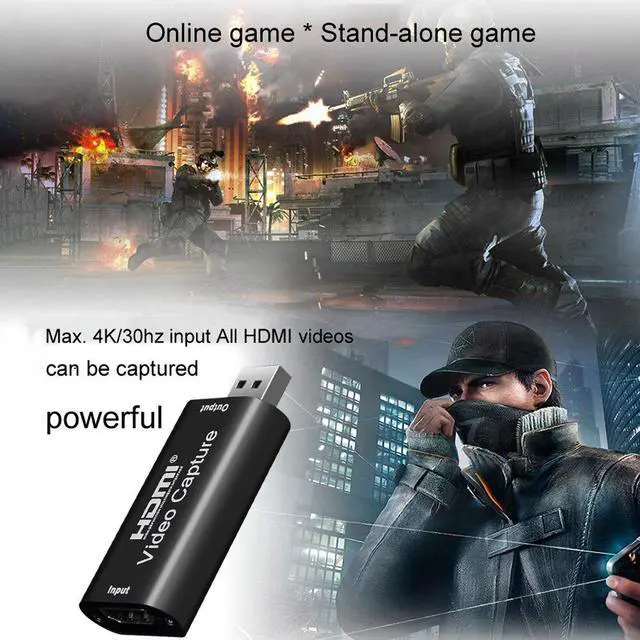 Alt view image 2 of 7 - USB2.0 HDMI-compatible Video Grabber Record Box Video Capture Card FOR PS4 Game DVD Camcorder HD Camera Recording Live Streaming