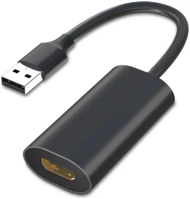 Alt view image 4 of 6 - Portable Video Converter Game Capture Adapter Capture Card for Gaming Streaming