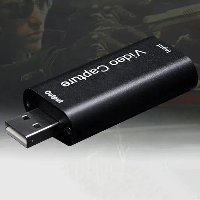Alt view image 6 of 7 - 4K Video Capture Card USB 2.0 HDMI-compatible Video Grabber Box for PS4 Game DVD Camcorder Record Live Streaming video card