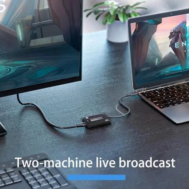Alt view image 3 of 6 - 4K 1080p HDMI Video Audio- Capture Card 4K HDMI to USB 3.0 Video Recorder Live Stream Broadcast Device