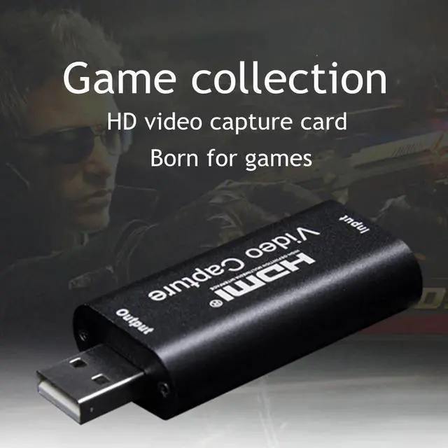 Alt view image 3 of 6 - Grwibeou 4K Video Capture Card USB 2.0 HDMI Video Grabber Record Box for PS4 Game DVD Camcorder Camera Recording Live Streaming