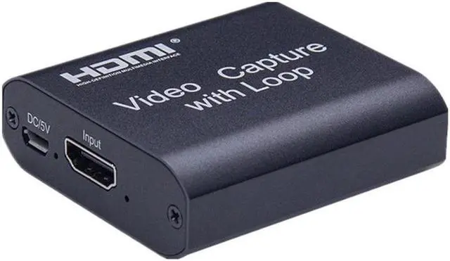 Alt view image 4 of 5 - USB Video Capture Card HDMI-compatible To USB 2.0 HD 4K 1080P Video Recording Box For PS4 XBOX Phone Game Capture Broadcast TV