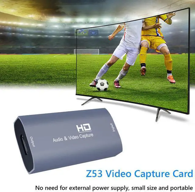 Main image of Z53 Video Capture Card HDMI-Compatible 4K Displayport Adapter Converter for Laptop PC Projector Live Broadcast