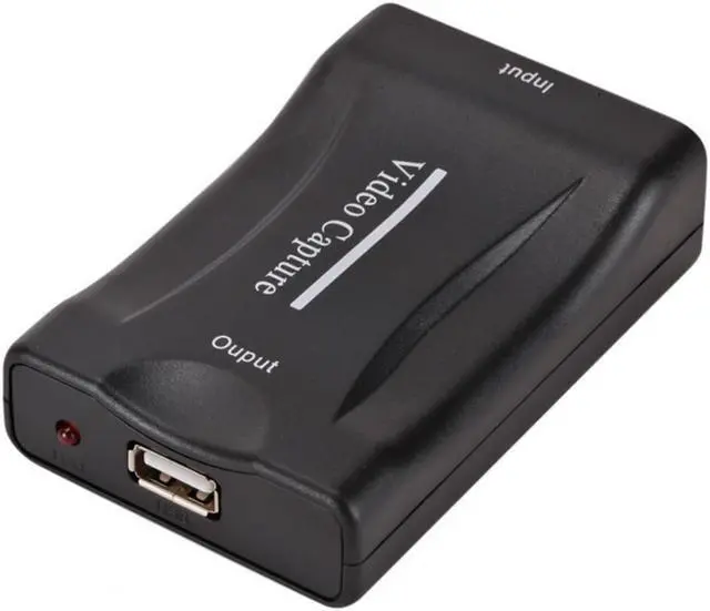 Alt view image 2 of 6 - Scart Capture Card 1080P USB 2.0 Video Capture Gaming Record Box Live Streaming Recording Home Office DVD Grabber Plug And Play