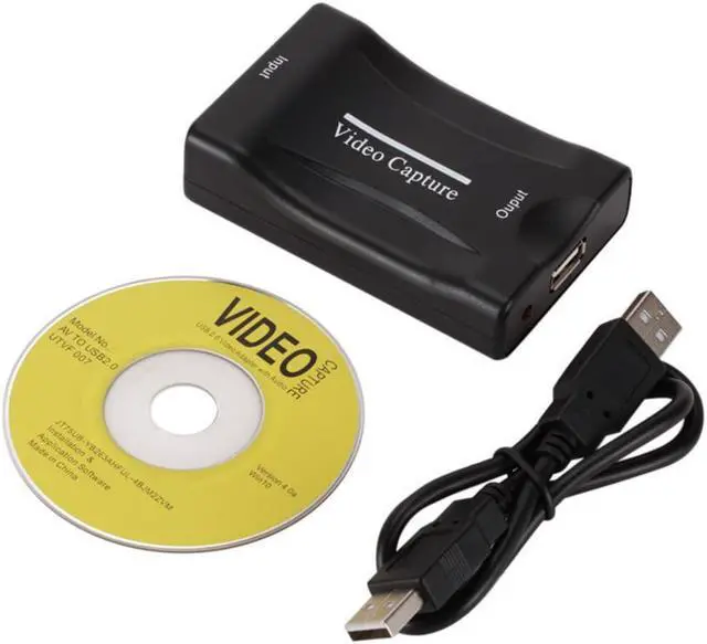 Main image of Scart Capture Card 1080P USB 2.0 Video Capture Gaming Record Box Live Streaming Recording Home Office DVD Grabber Plug And Play