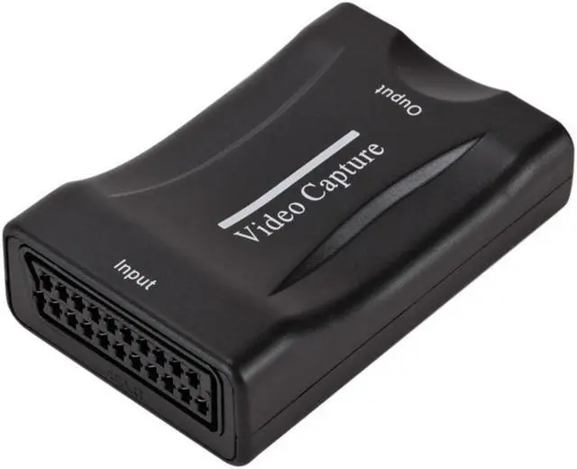 Alt view image 5 of 6 - Scart Capture Card 1080P USB 2.0 Video Capture Gaming Record Box Live Streaming Recording Home Office DVD Grabber Plug And Play