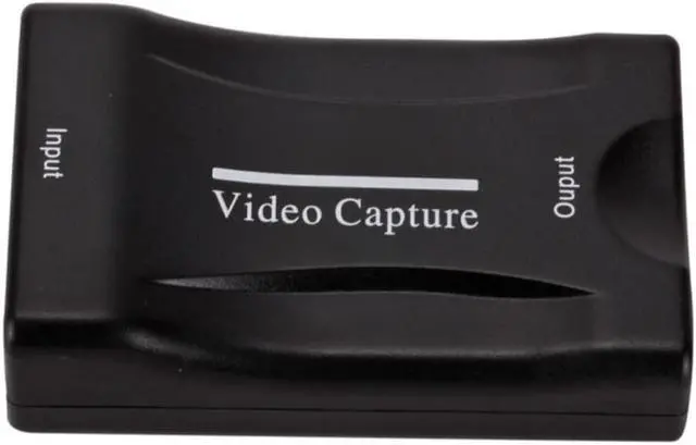 Alt view image 3 of 6 - Scart Capture Card 1080P USB 2.0 Video Capture Gaming Record Box Live Streaming Recording Home Office DVD Grabber Plug And Play