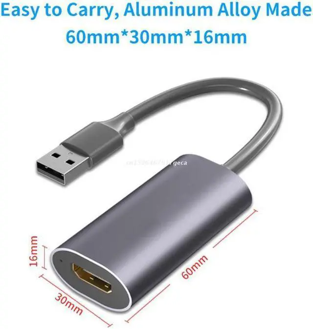 Alt view image 6 of 6 - HDMI-compatible to USB2.0 Video Capture Card 1080P Recorder Video Live Streaming