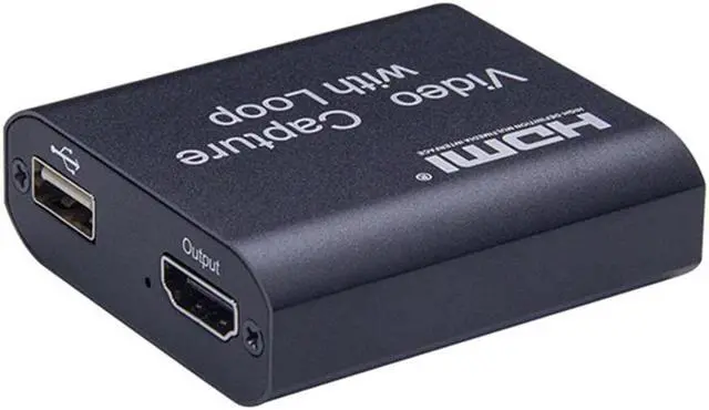 Alt view image 6 of 6 - HD 4K HDMI Video Capture Card HDMI To USB 2.0 Video Capture Board Game Record Live Streaming Broadcast TV Local Loop