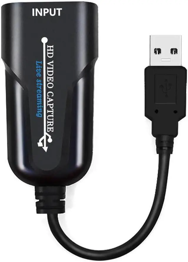 Alt view image 5 of 6 - Portable USB 3.0 2.0 Game Capture Card 1080P HDMI-compatible video Reliable streaming Adapter For Live Broadcasts Video Record